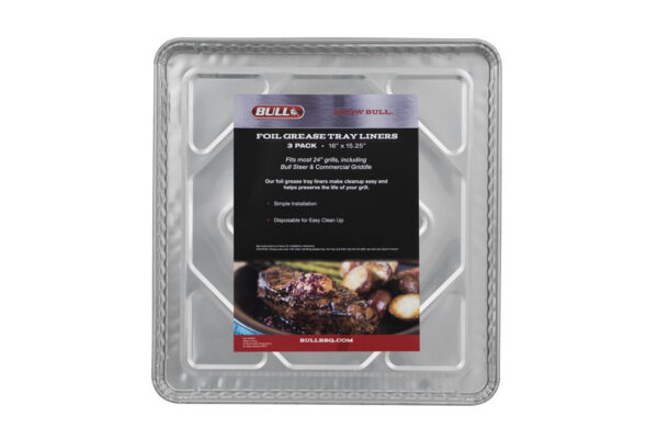 60cm Grill Grease Tray Liner 3 Pack Poly Bag