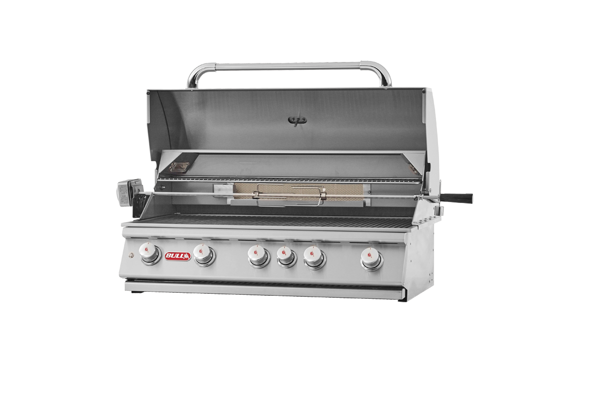 Bull Brahma Built-In 5 Burner Gas Barbecue