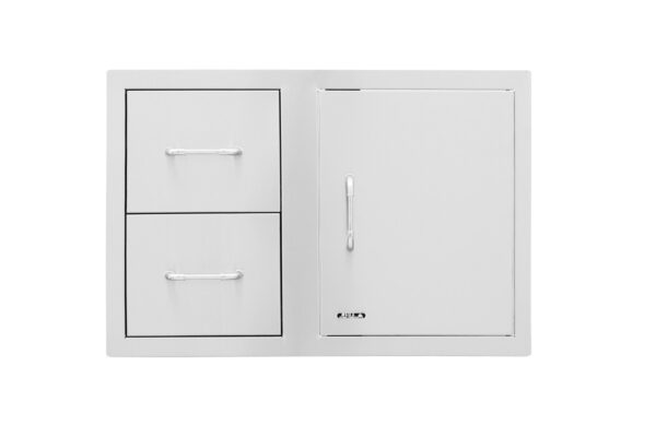 Bull Door Drawer Combo Stainless Steel