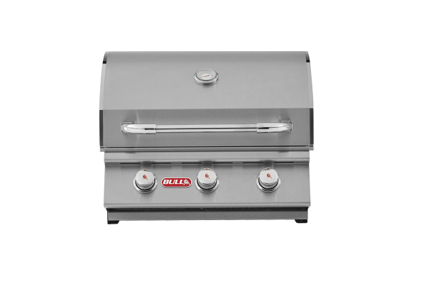 Bull Steer Built-In 3 Burner Gas Barbecue