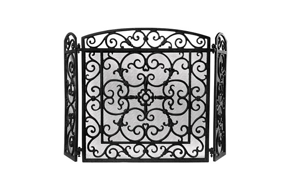 Esschert Fire Place Screen Black