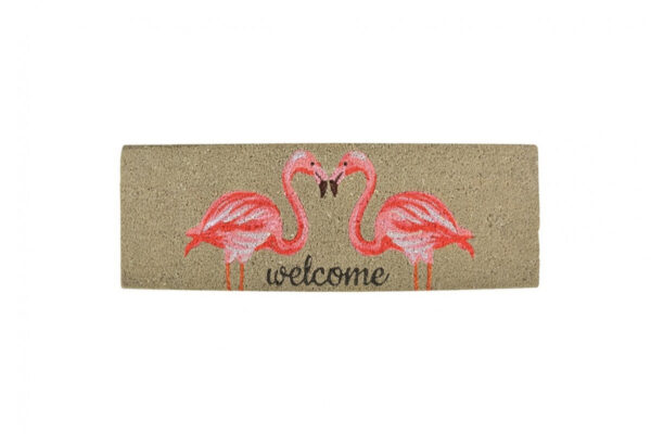 Coir Doormat Flamingo