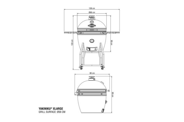 Yakiniku XLarge Kamado Grill - Image 2